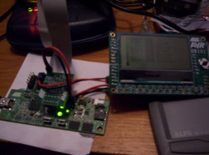 DB101 Connected to a USBKEY board